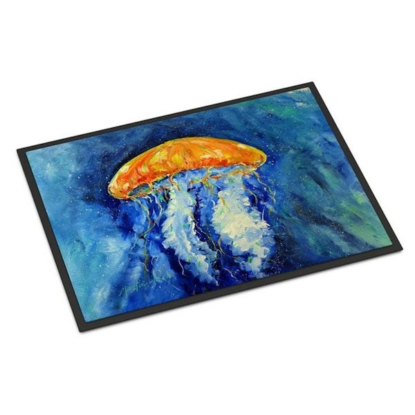 Carolines Treasures Calm Water Jellyfish Indoor or Outdoor Mat, 24 x 36 in. MW1223JMAT - main